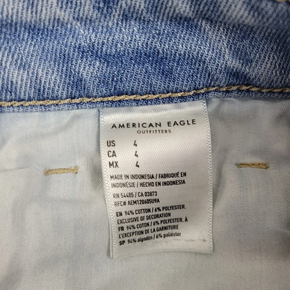 American Eagle Mom Short Comfort Stretch‎ Waistband Womens 4 Measures 27 x 2 - Picture 7 of 9